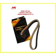 MEAUSU FAN BELT MSFB-7PK-034 7PK1166 Model: NISSAN ALMERA N18T 1.0