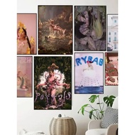 Classic Retro Aesthetics Wall Art Singer Melanie Martinez Portal HD Oil On Canvas Poster Print Home Bedroom Living Room Decor