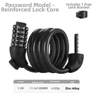 West Biking | Antifreeze Security Bike Lock Steel Cable