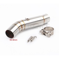 For Honda CBR 500 Motorcycle Exhaust Middle Link pipe connector connection mid pipe cbr500 CBR500X C