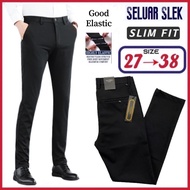 ￼SELUAR SLEK LELAKI SLIMY FIT SLACK PANTS MEN URBAN DESIGN SELUAR KERJA LELAKI FORMAL WORK PANTS