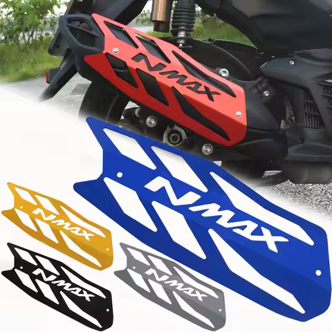 For YAMAHA NMAX 155 NMAX155 2020-2025 Neo/S Turbo/Turbo Tech Max Exhaust Pipe Protective Cover Modif