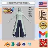 [3D Object] Uchiha Obito (Jinchuuriki) Mesh/STL/OBJ/FBX File (High Quality)