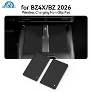 OPENMALL Silicone Car Wireless Charging Pad Anti-Slip Center Console Mat Interior Protector Fit For 