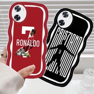 CA15 CR7 Ronaldo Casing for OPPO A57e A77 A57 A76 A77s A57s A36 5G TPU Phone Case