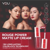 YOU Rouge Power Matte Lip Cream Lipstick