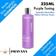 Pravana The Perfect Blonde Purple Toning Shampoo 325ml - Remove Brassiness Neutralise Yellow Tones A