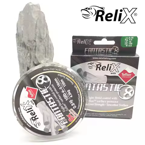 150M RELIX FANTASTIC X8 Strands Braided Lines 10LB-100LB Multifilament PE Line For Pike Bass Fishing