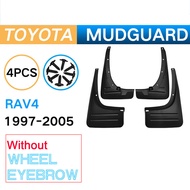 บังโคลนรถยนต์สำหรับโตโยต้า RAV4 1997-2005 2006-2012 2013-2022 XA10 XA30 XA40กันชนแผ่นกันโคลนล้อรถยนต