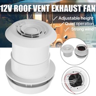 12V Roof Air Vent Grille Exhaust Fan Travel Trailer Van Cooling Air Vent Camper Motor home Camper Van Accessories RV Silent Fan