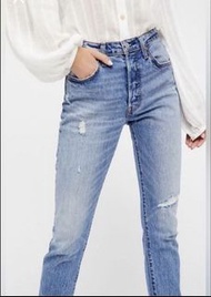 Levi’s levis 501s w25 高腰排扣褲
