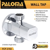 PALOMA FCP 2192 GALANT 1/2" 2-OUTLETS ANGLE VALVE