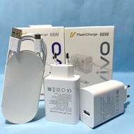 VIVO TYPE C 66WATT FLASH CHARGER / FAST CHARGING V23 V21 V27 T1 5G ORIGINAL 100% ALL SMARTPHONE TYPE