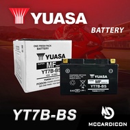 แบตเตอรี่แห้งแยกกรด ยัวซ่า (Yuasa) YT7B-BS สำหรับ Panigal 899/1199/1299 TTR250 Daytona 675R