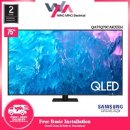 [Free Installation within Klang Valley Area] 2023 NEW SAMSUNG 75 Inch Q70C QLED 4K Smart TV With Quantum Processor 4K QA75Q70CAKXXM QA75Q70CA Q70CA-Klang Valley