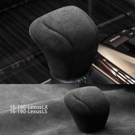 BAOCHENG | ครอบหัวเกียร์ Alcantara สำหรับ Lexus Lx570 Lx450 Ls460 ปี 16-19