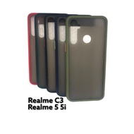 Bumper Case Aero Dove Transparent Mate For Realme C3 Realme 5 5i