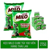 GENUINE Thai Milo CuBe Candy - Super Delicious Milo Energy Cocoa Candy, MILO CUBE NESTLE.