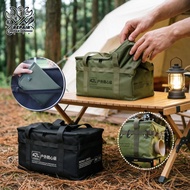 Outdoor Storage Box Camping Storage Basket 42L Large Capacity Waterproof Oxford Cloth Camping Gear