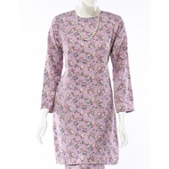 BAJU KURUNG MDN MOM & KIDS PRINTED SEROJA MIKA (DES 1) IN LILAC