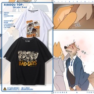 The Bad Guys x Big Bad Wolf Movie Themed Cotton T-Shirt - Unisex