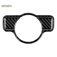 Carbon Fiber for - C Class W204 Inner Headlight Switch Decorative Cover Trim Replacement Accessories