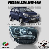 PERODUA AXIA SE 2016-2019 HEADLAMP ORIGINAL SECONDHAND - LH & RH