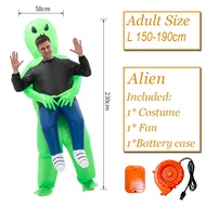 Adult Alien Inflatable Costume Kids Party Cosplay Costume Funny Suit Anime Fancy Dress Halloween Cos