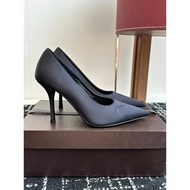 9cm Pointed Toe High Heel Heel Niche Brand alaia