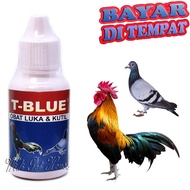 Obat Ayam Jago Bangkok T BLUE Sakit Luka Kulit Kutil Borok Jamuran Koreng