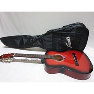 Dijual Gitar Akustik Akai Kapok MG 018 Merah ORI Murah