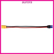 Auro EC5 to XT90 Adapter Connectors XT90 Male to EC5 Female Converters Power Cord for Reliable FPV