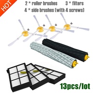 13pcs/lot For IRobot Roomba Parts Kit Series 800 860 865 866 870 871 880 885 886 890 900 960 966 980 - Brushes and Filters