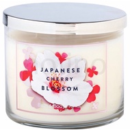 Bath and body works Japanese cherry blossom 3 wick scented candle (brand new)