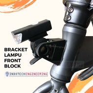 Front Block Folding Bike Headlight Bracket