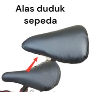 alas duduk jok sepeda full foam berbagai motif kain