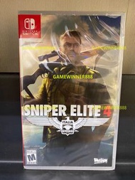 全新 Switch NS遊戲 狙擊精英4  狙擊之神4 Sniper Elite 4 美版中英文版