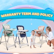 Chilux Grow S Baby High Chair - 5 Height Adjustments