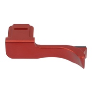 THB-M9R Metal Hot Shoe Thumb Up Rest Thumbs Up Hand Grip for Leica M9 M9-P M-E M9P ME Camera Red