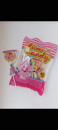 Permen PLUM CANDY stick / plum candy lolipop permen kiamboi gula permen jadul