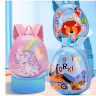 Children backpack 3D Cartoon kindergarten School bag Hard Shell Backpack Cartoon Mini Kids Cute Bags