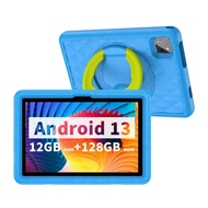 Tablet 10,1 Inci untuk Anak, Android 13, Octa-Core, SIM Gand