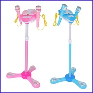 Children's Kalaoke Microphone Karaoke Machine Microphone Microphone Stand Playset Kids Standing Micr