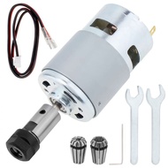 RS775 CNC Spindle Motor Kit 24V 20000RPM High Speed DC Motor With ER11 1/8 1/4 Inch Spring Collet Ch