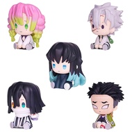 MOYINGXIONG | ตุ๊กตาหมุน Demon Slayer รูปแบบนั่ง Gashapon Tanjiro