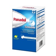 Panadol Soluble Lemon Flavour 120's Effervescent Tablets
