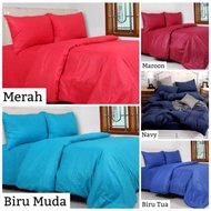 KATUN Bedcover Set Bedcover Only Plain Cotton Various Colors Soft Elegant Beautiful Unisex Boys Girl