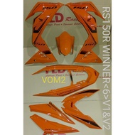 RS150 (V1)(V2) HLD COVERSET - Winner (6) [ VOM2 Orange ]