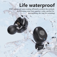 Wireless Headphones with Microphones TWS Earphone Bluetooth 5.1 IPX5 Waterproof Noise Cancelling Bluetooth Headset Type C Charge
