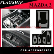 Mazda 3 New Mazda 3 Gear Panel Door Panel Protector Film TPU Sticker Protection Meter Cover Aircond Interior Accessories